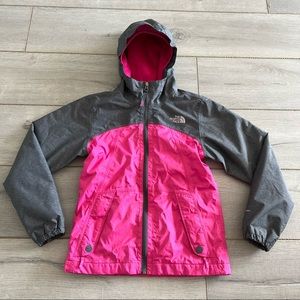 The North Face Girls Fleece Lined Waterproof Jacket